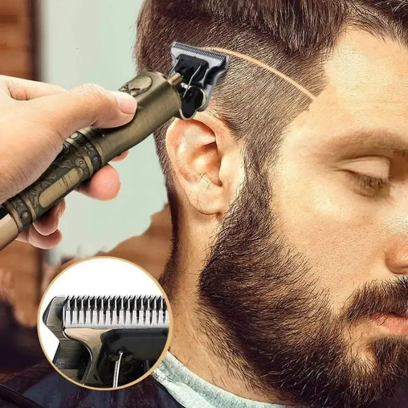 Máquina de Barbear Magistral - Aparador Profissional Sem Fio
